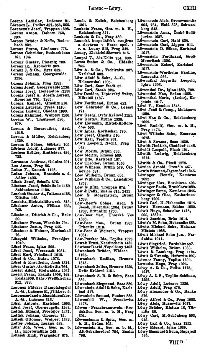 Compass. Finanzielles Jahrbuch 1923, Band V: Tschechoslowakei. - Seite 125