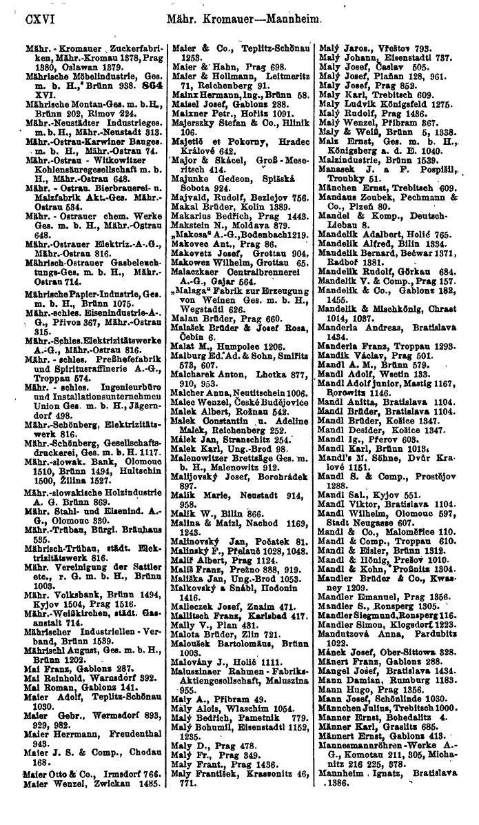 Compass. Finanzielles Jahrbuch 1923, Band V: Tschechoslowakei. - Page 128