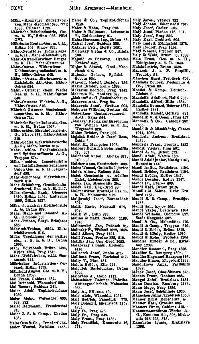 Compass. Finanzielles Jahrbuch 1923, Band V: Tschechoslowakei. - Seite 128