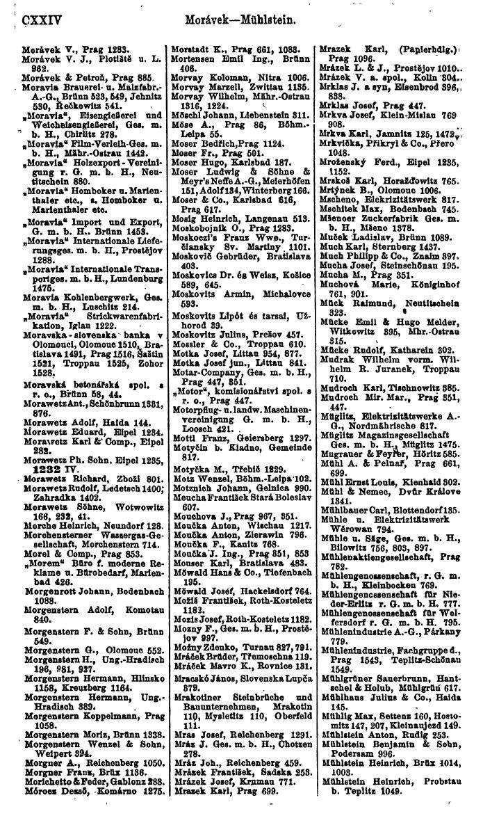 Compass. Finanzielles Jahrbuch 1923, Band V: Tschechoslowakei. - Page 136