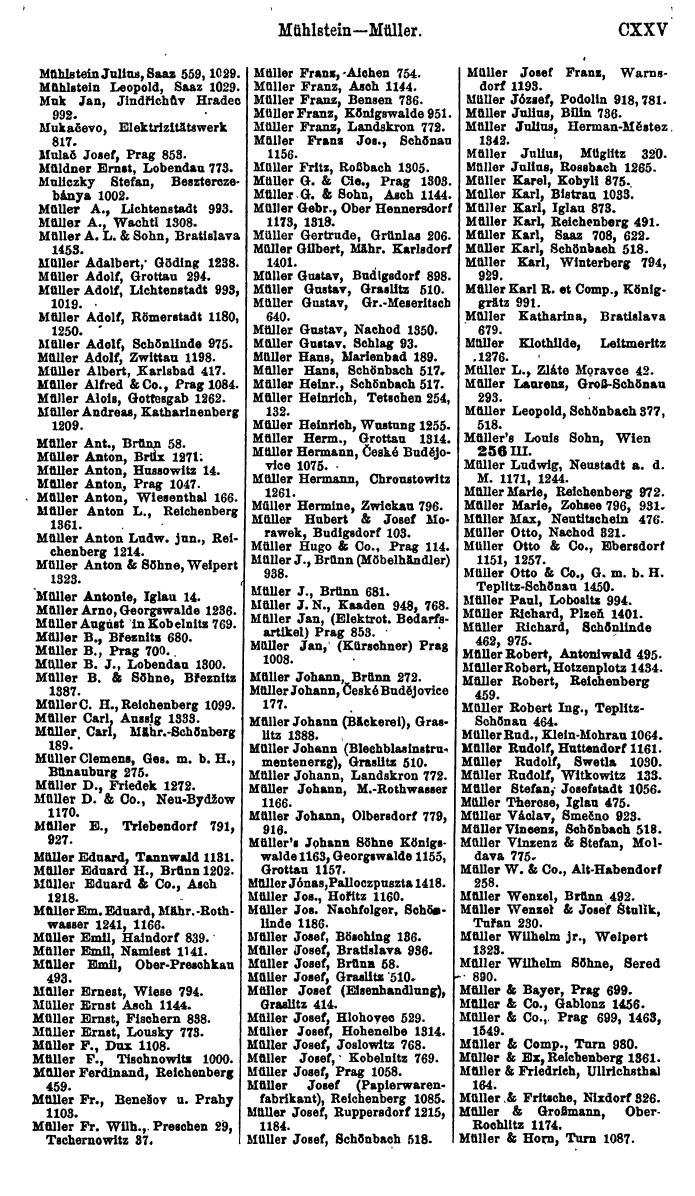 Compass. Finanzielles Jahrbuch 1923, Band V: Tschechoslowakei. - Page 137