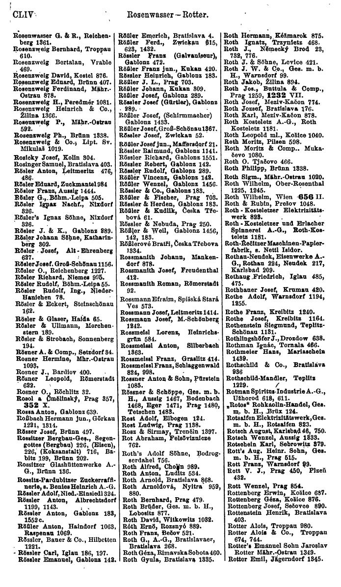 Compass. Finanzielles Jahrbuch 1923, Band V: Tschechoslowakei. - Page 166