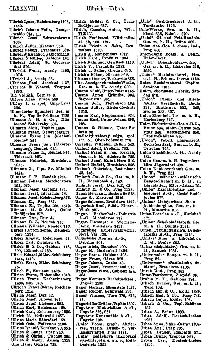 Compass. Finanzielles Jahrbuch 1923, Band V: Tschechoslowakei. - Page 200