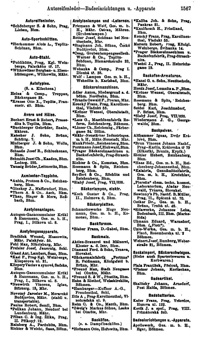 Compass. Finanzielles Jahrbuch 1923, Band V: Tschechoslowakei. - Page 2013