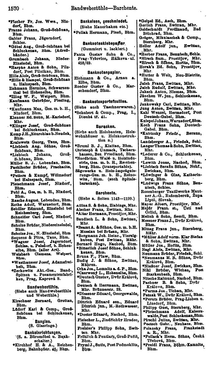 Compass. Finanzielles Jahrbuch 1923, Band V: Tschechoslowakei. - Page 2016