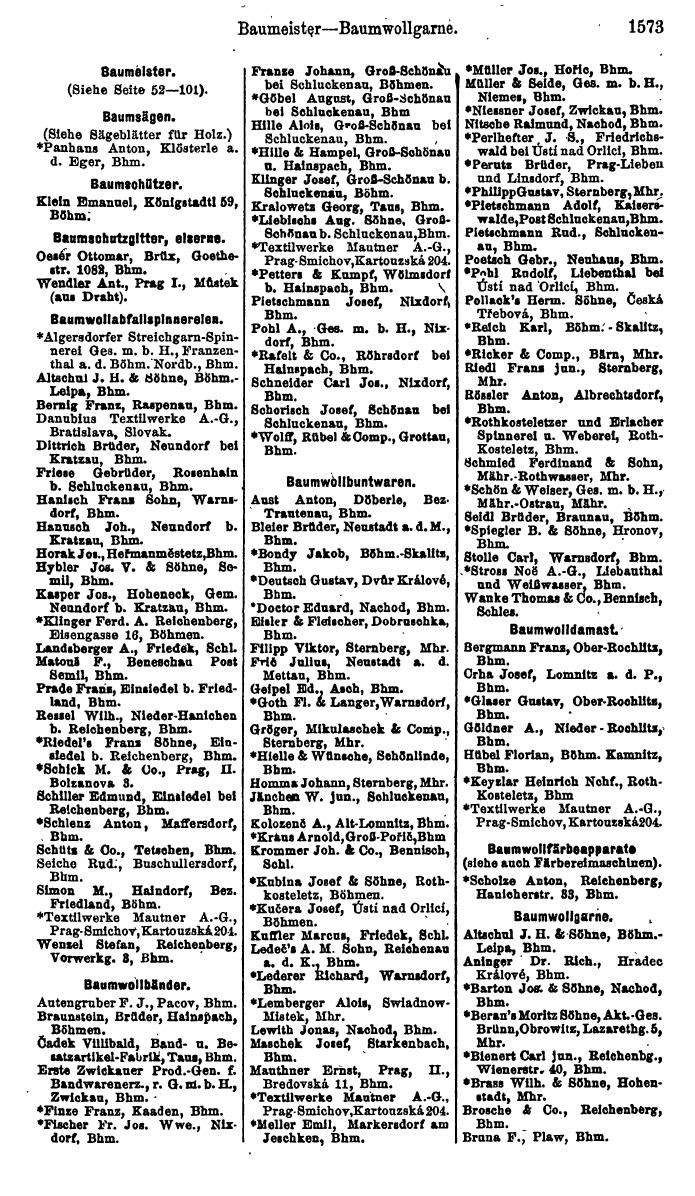 Compass. Finanzielles Jahrbuch 1923, Band V: Tschechoslowakei. - Page 2019