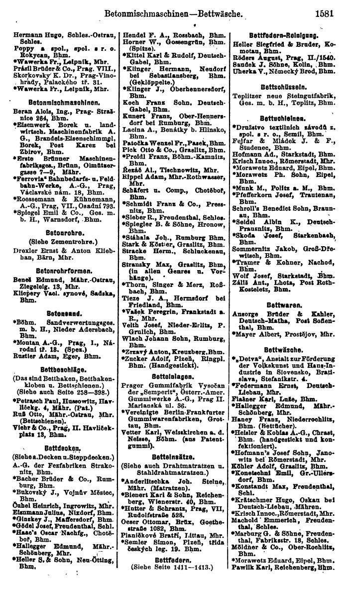 Compass. Finanzielles Jahrbuch 1923, Band V: Tschechoslowakei. - Page 2027