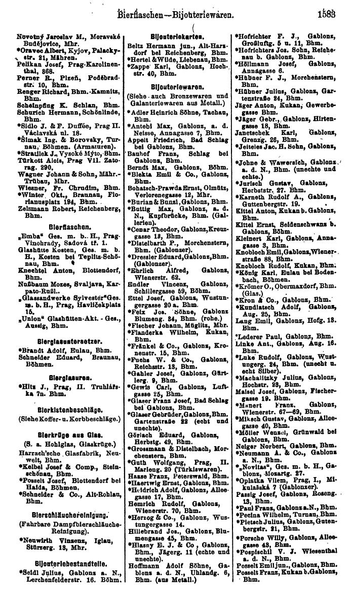 Compass. Finanzielles Jahrbuch 1923, Band V: Tschechoslowakei. - Page 2029