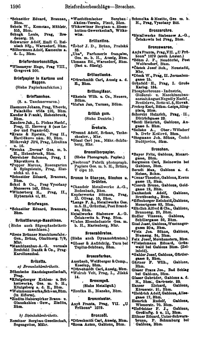 Compass. Finanzielles Jahrbuch 1923, Band V: Tschechoslowakei. - Page 2042