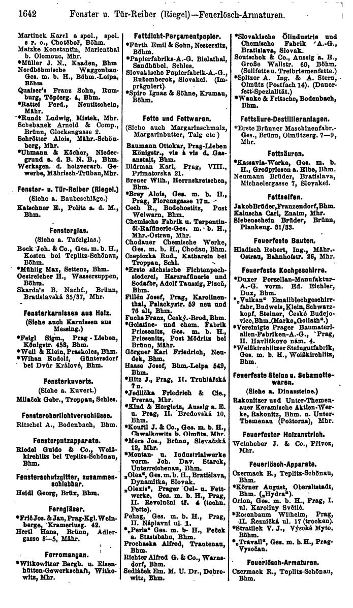 Compass. Finanzielles Jahrbuch 1923, Band V: Tschechoslowakei. - Page 2092