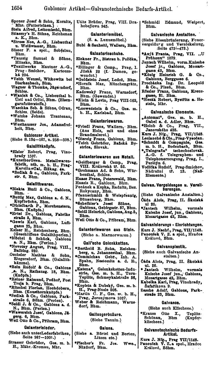 Compass. Finanzielles Jahrbuch 1923, Band V: Tschechoslowakei. - Page 2104