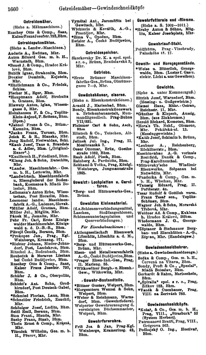 Compass. Finanzielles Jahrbuch 1923, Band V: Tschechoslowakei. - Page 2110