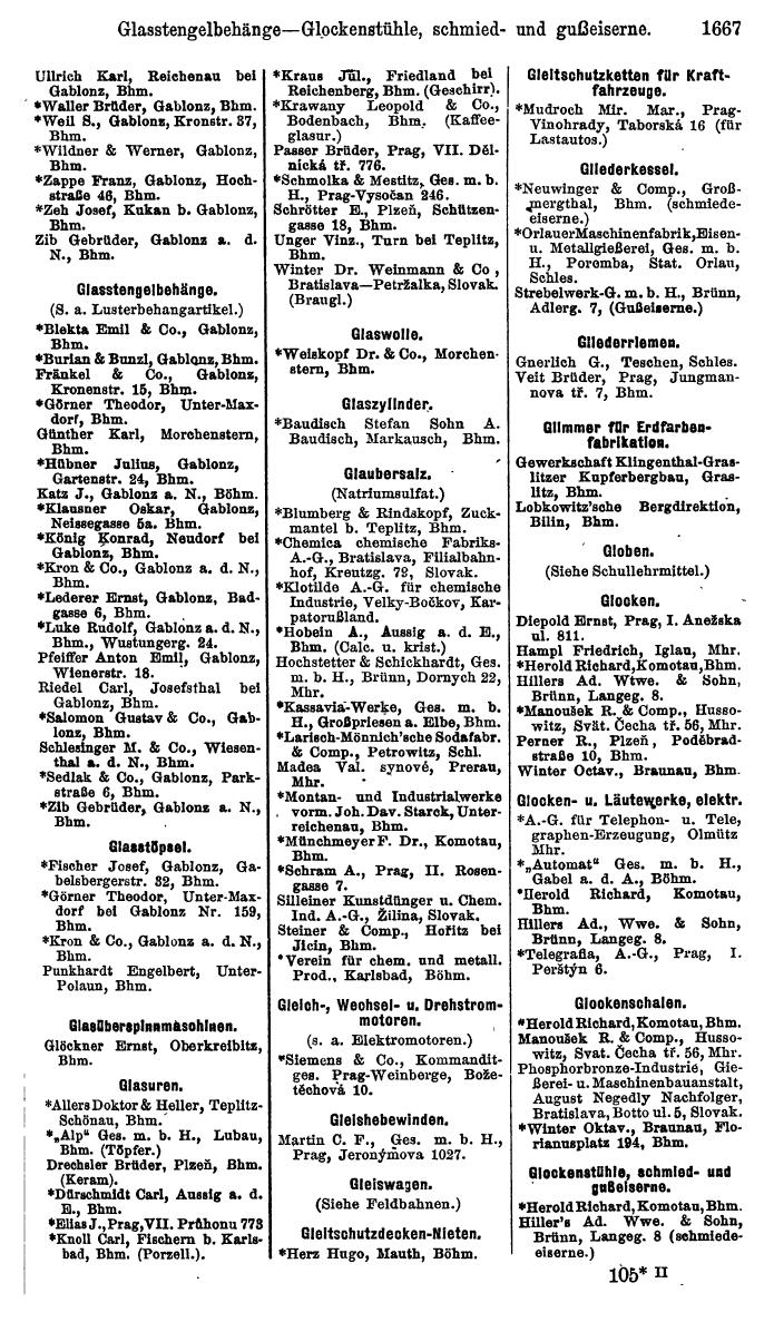 Compass. Finanzielles Jahrbuch 1923, Band V: Tschechoslowakei. - Page 2117