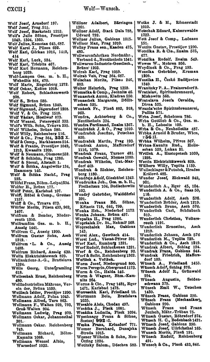 Compass. Finanzielles Jahrbuch 1923, Band V: Tschechoslowakei. - Page 214