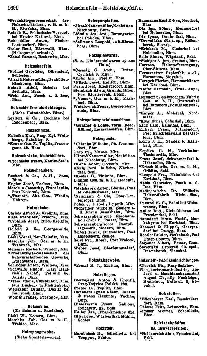 Compass. Finanzielles Jahrbuch 1923, Band V: Tschechoslowakei. - Page 2140