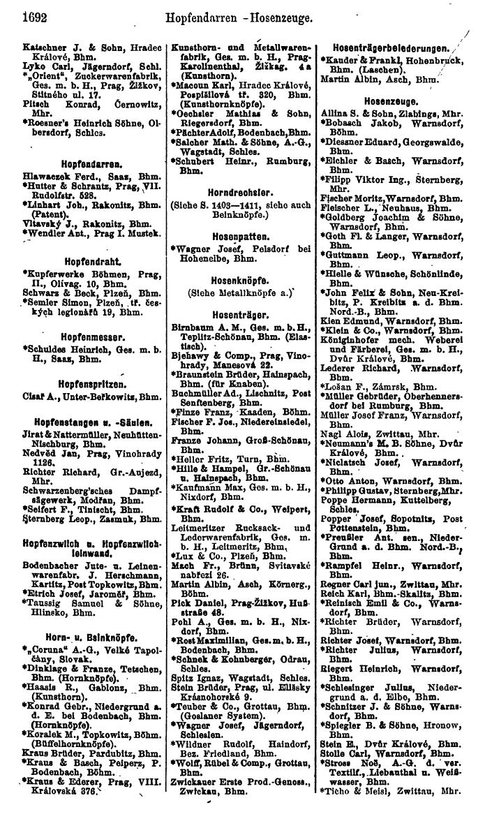 Compass. Finanzielles Jahrbuch 1923, Band V: Tschechoslowakei. - Page 2142