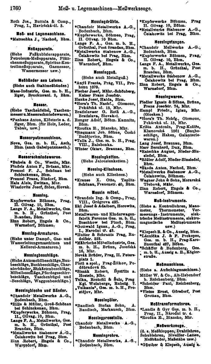 Compass. Finanzielles Jahrbuch 1923, Band V: Tschechoslowakei. - Page 2210