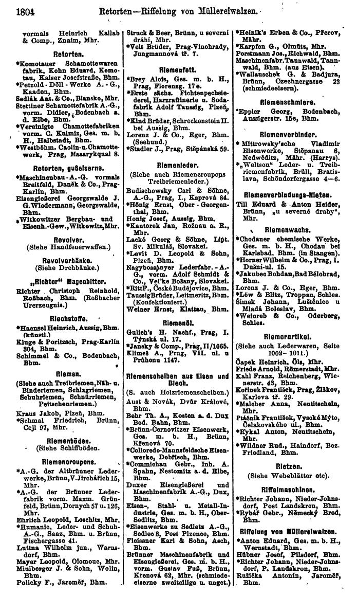 Compass. Finanzielles Jahrbuch 1923, Band V: Tschechoslowakei. - Page 2254