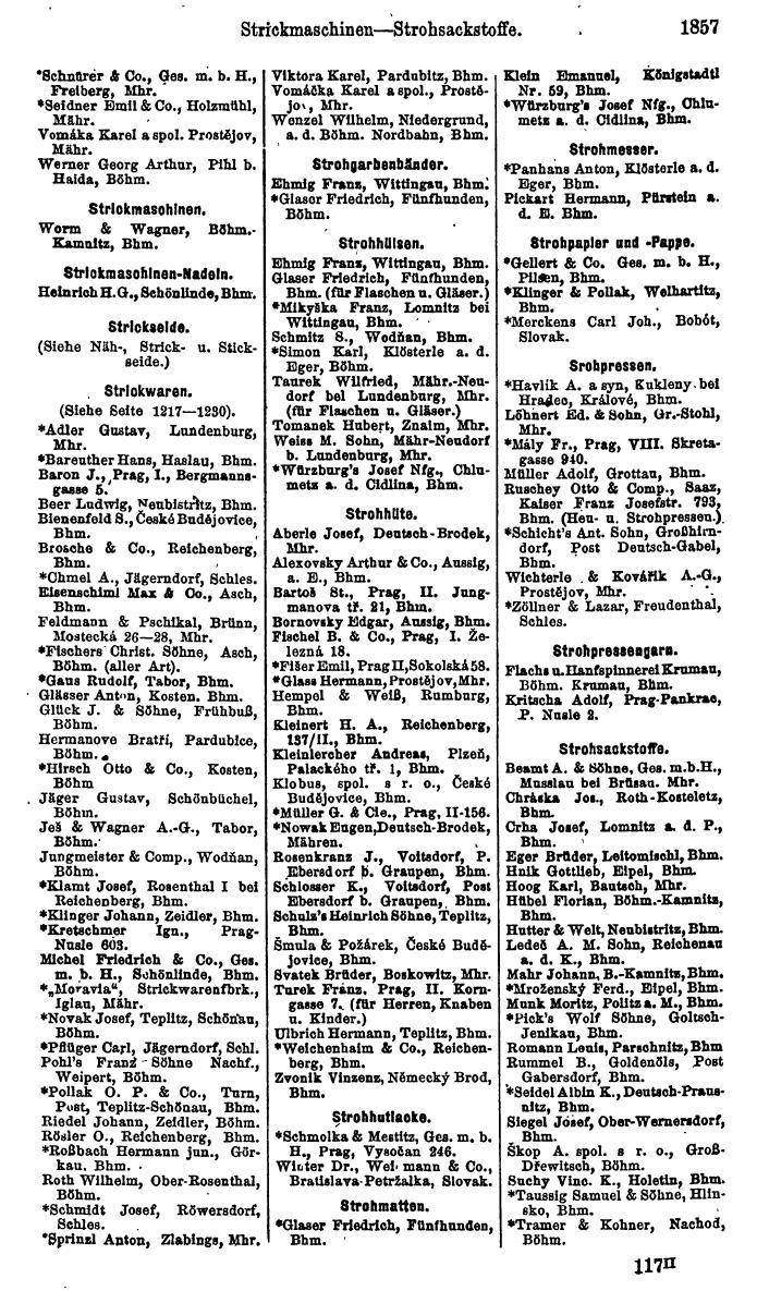 Compass. Finanzielles Jahrbuch 1923, Band V: Tschechoslowakei. - Seite 2309