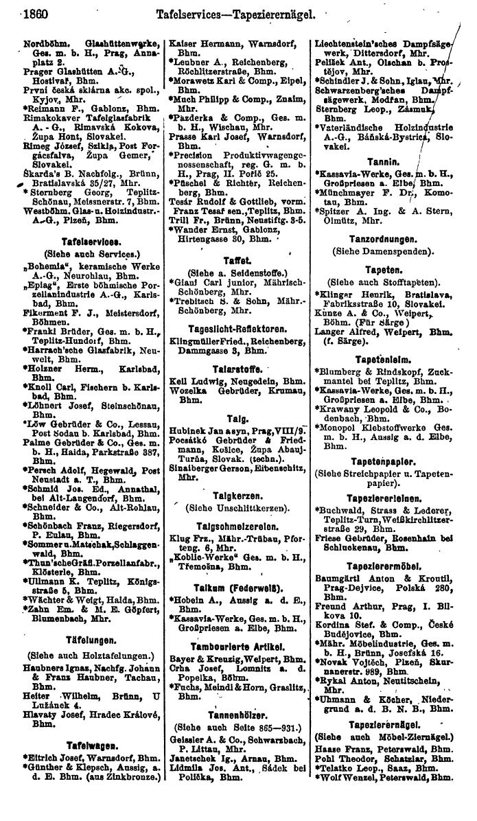 Compass. Finanzielles Jahrbuch 1923, Band V: Tschechoslowakei. - Seite 2312