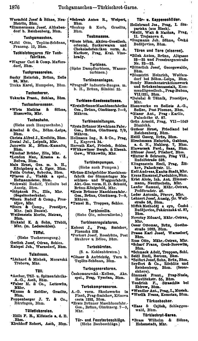 Compass. Finanzielles Jahrbuch 1923, Band V: Tschechoslowakei. - Seite 2328