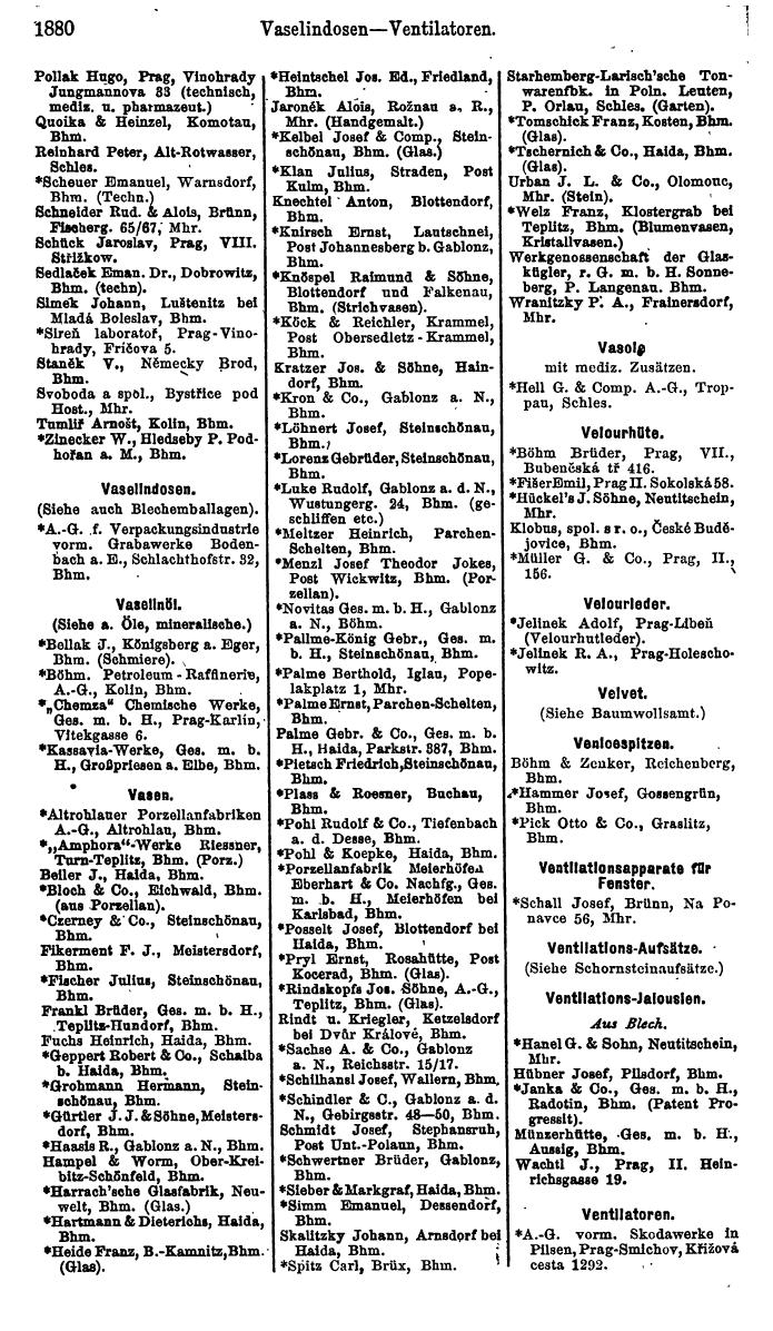 Compass. Finanzielles Jahrbuch 1923, Band V: Tschechoslowakei. - Seite 2332