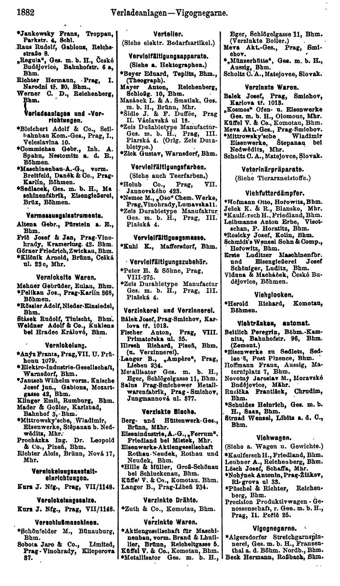 Compass. Finanzielles Jahrbuch 1923, Band V: Tschechoslowakei. - Seite 2334