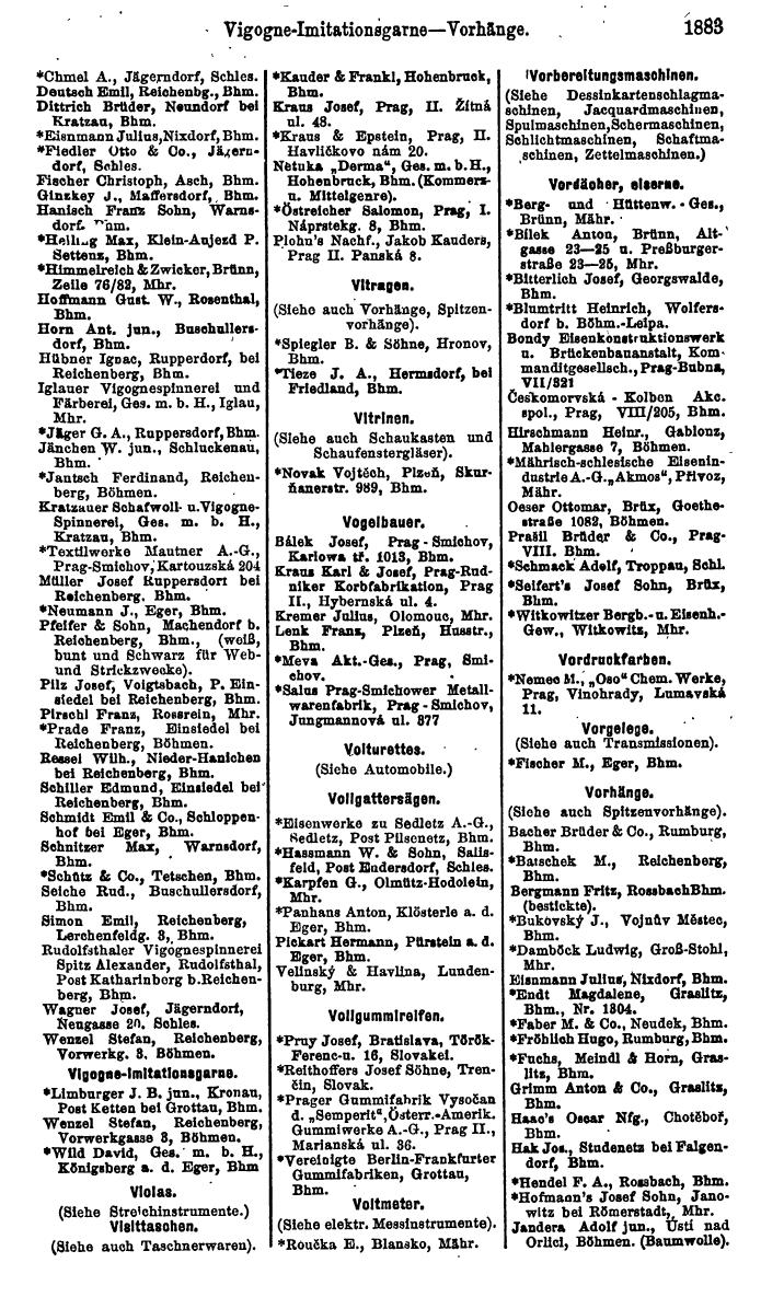 Compass. Finanzielles Jahrbuch 1923, Band V: Tschechoslowakei. - Seite 2335