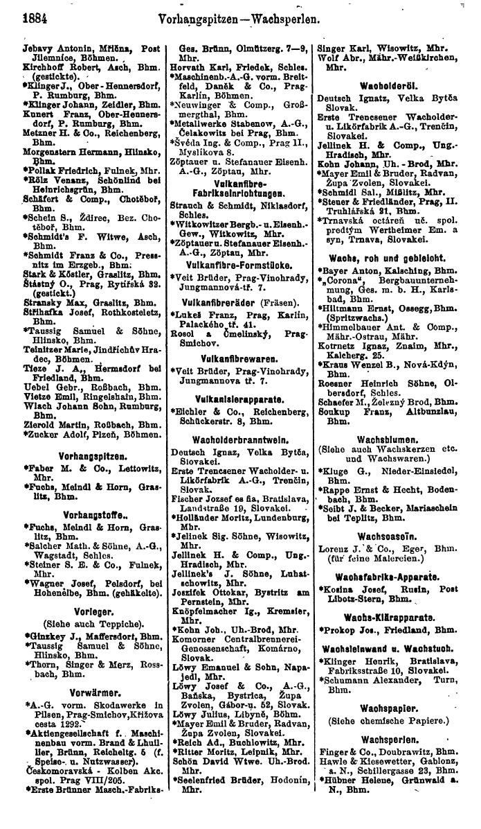 Compass. Finanzielles Jahrbuch 1923, Band V: Tschechoslowakei. - Page 2336