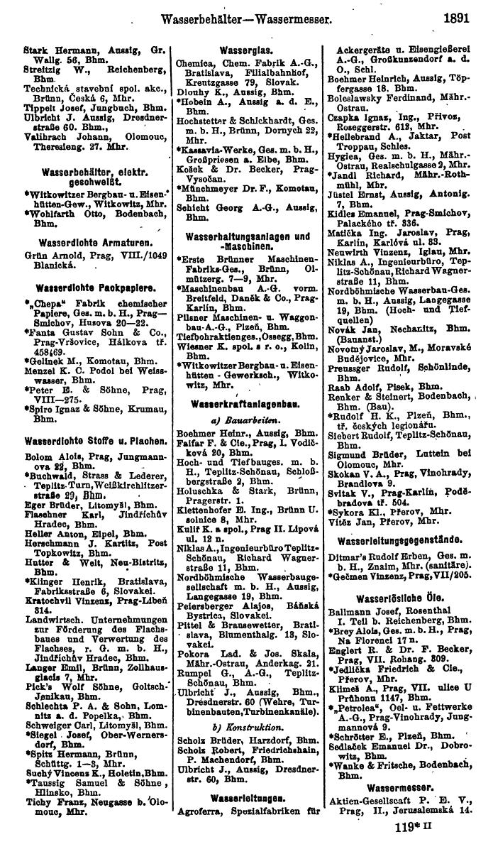 Compass. Finanzielles Jahrbuch 1923, Band V: Tschechoslowakei. - Page 2343