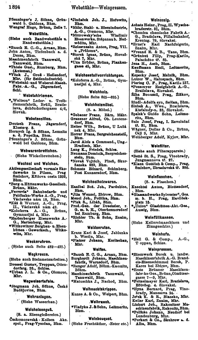 Compass. Finanzielles Jahrbuch 1923, Band V: Tschechoslowakei. - Seite 2346