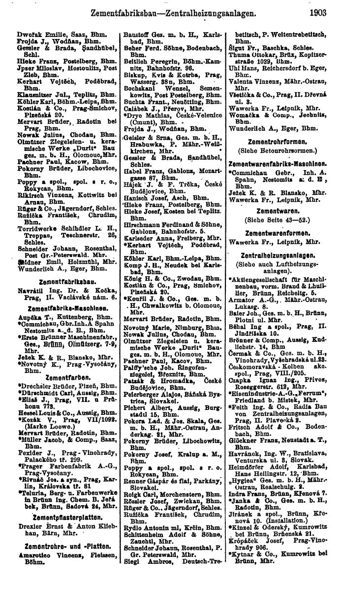 Compass. Finanzielles Jahrbuch 1923, Band V: Tschechoslowakei. - Page 2355