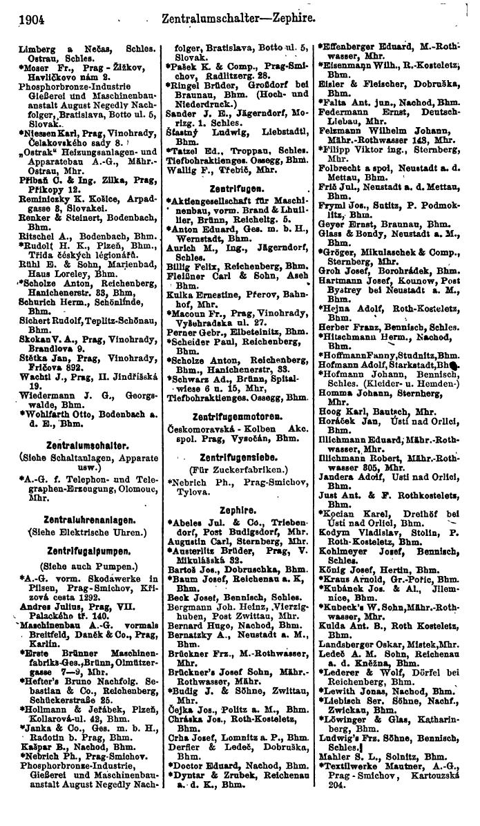 Compass. Finanzielles Jahrbuch 1923, Band V: Tschechoslowakei. - Page 2356