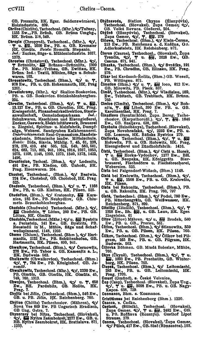 Compass. Finanzielles Jahrbuch 1923, Band V: Tschechoslowakei. - Seite 236