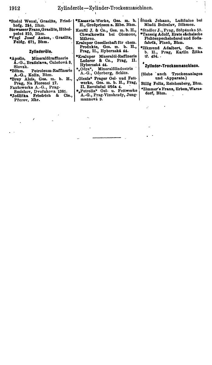 Compass. Finanzielles Jahrbuch 1923, Band V: Tschechoslowakei. - Page 2364