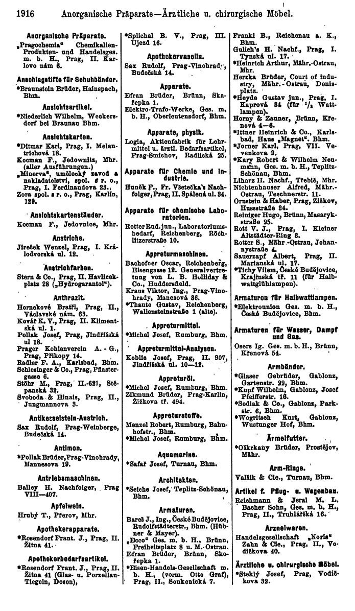 Compass. Finanzielles Jahrbuch 1923, Band V: Tschechoslowakei. - Page 2368