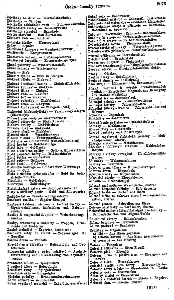 Compass. Finanzielles Jahrbuch 1923, Band V: Tschechoslowakei. - Page 2525