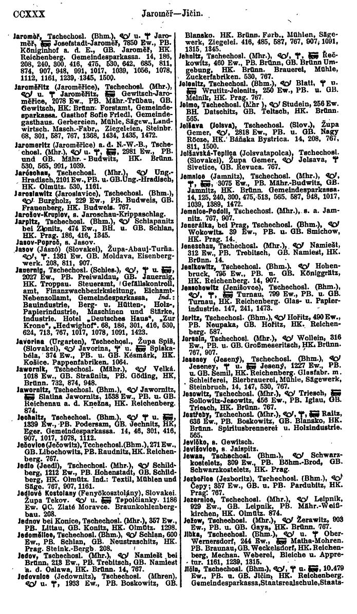 Compass. Finanzielles Jahrbuch 1923, Band V: Tschechoslowakei. - Page 258