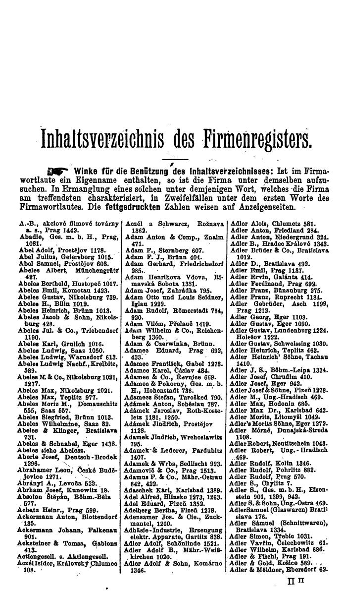 Compass. Finanzielles Jahrbuch 1923, Band V: Tschechoslowakei. - Seite 29