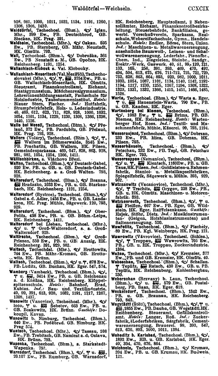 Compass. Finanzielles Jahrbuch 1923, Band V: Tschechoslowakei. - Page 327