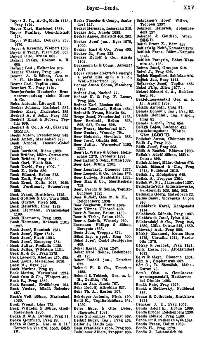 Compass. Finanzielles Jahrbuch 1923, Band V: Tschechoslowakei. - Page 37