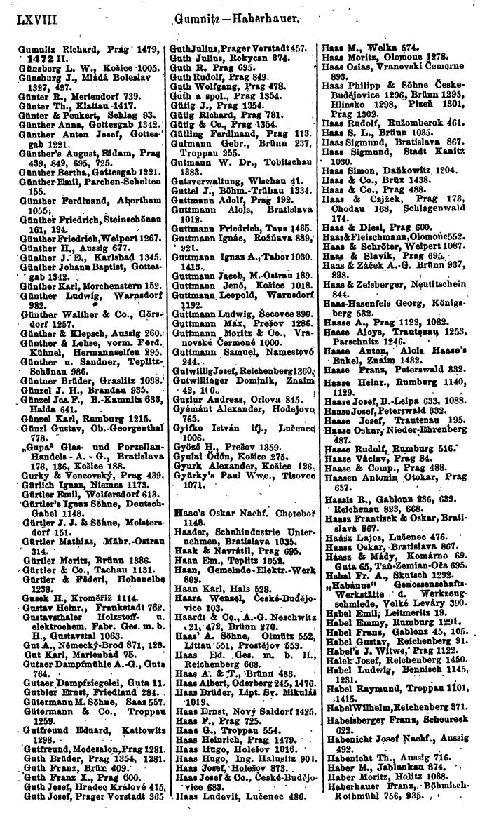 Compass. Finanzielles Jahrbuch 1923, Band V: Tschechoslowakei. - Seite 80