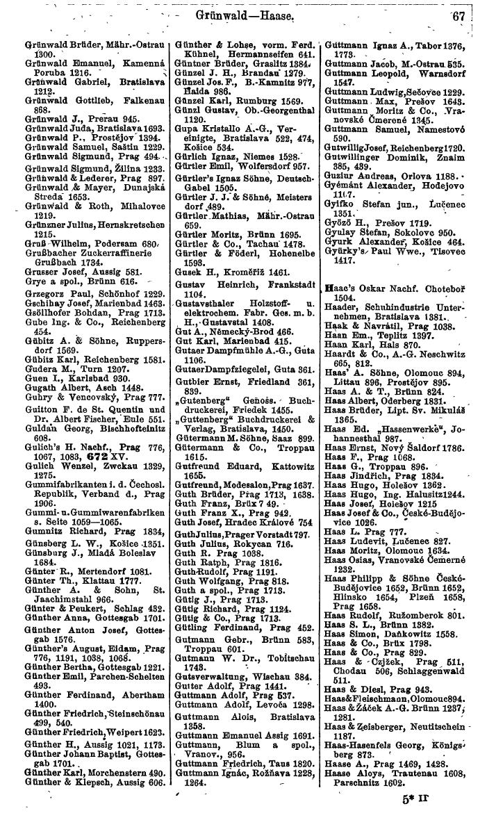 Compass. Finanzielles Jahrbuch 1924, Band V: Tschechoslowakei. - Page 103