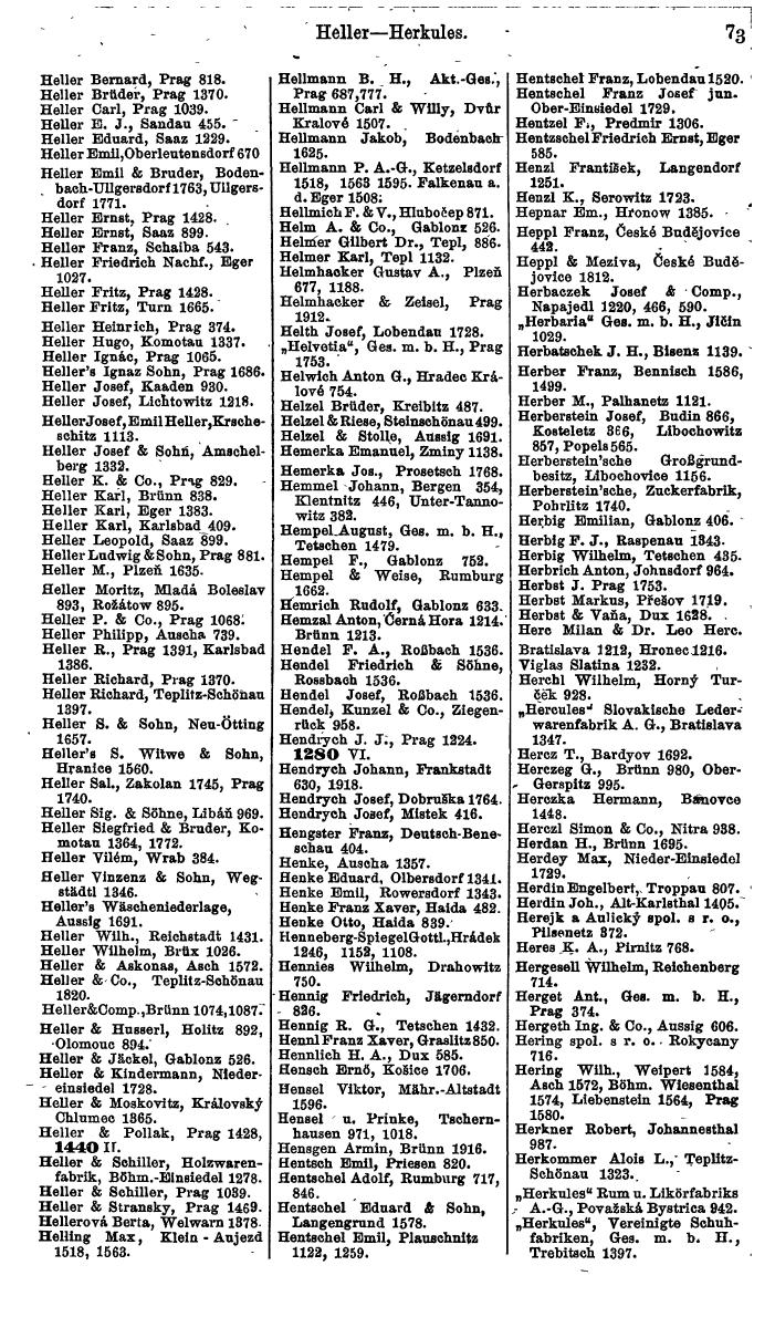 Compass. Finanzielles Jahrbuch 1924, Band V: Tschechoslowakei. - Page 109
