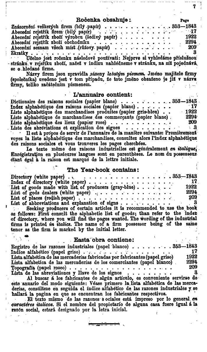 Compass. Finanzielles Jahrbuch 1924, Band V: Tschechoslowakei. - Seite 11