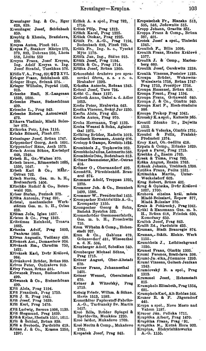 Compass. Finanzielles Jahrbuch 1924, Band V: Tschechoslowakei. - Page 139