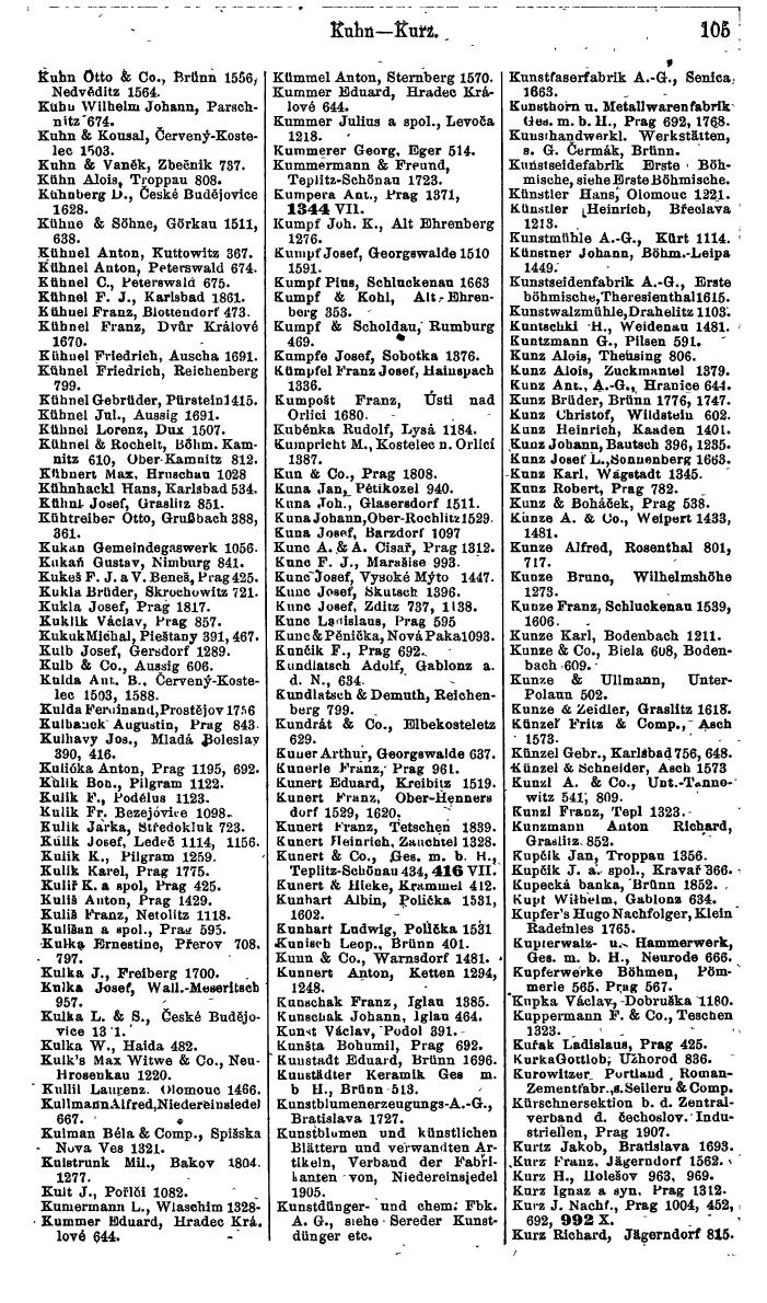 Compass. Finanzielles Jahrbuch 1924, Band V: Tschechoslowakei. - Seite 141