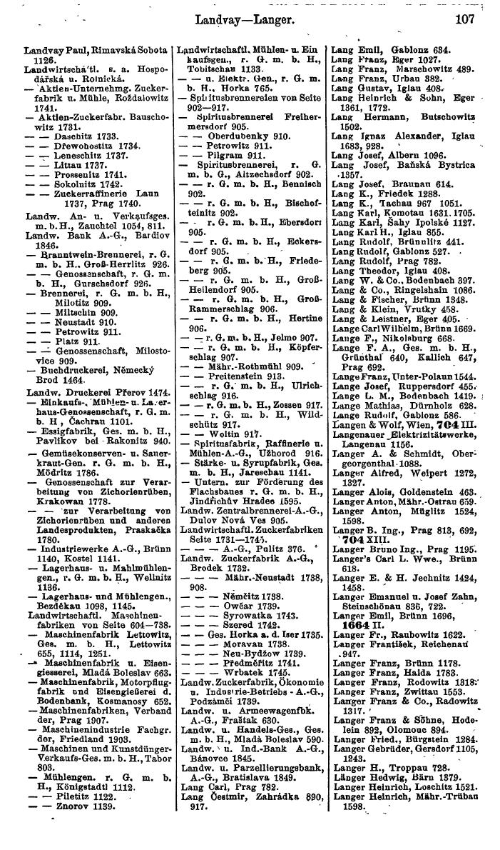 Compass. Finanzielles Jahrbuch 1924, Band V: Tschechoslowakei. - Seite 143