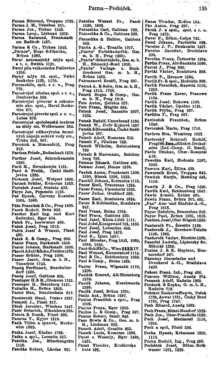 Compass. Finanzielles Jahrbuch 1924, Band V: Tschechoslowakei. - Page 171