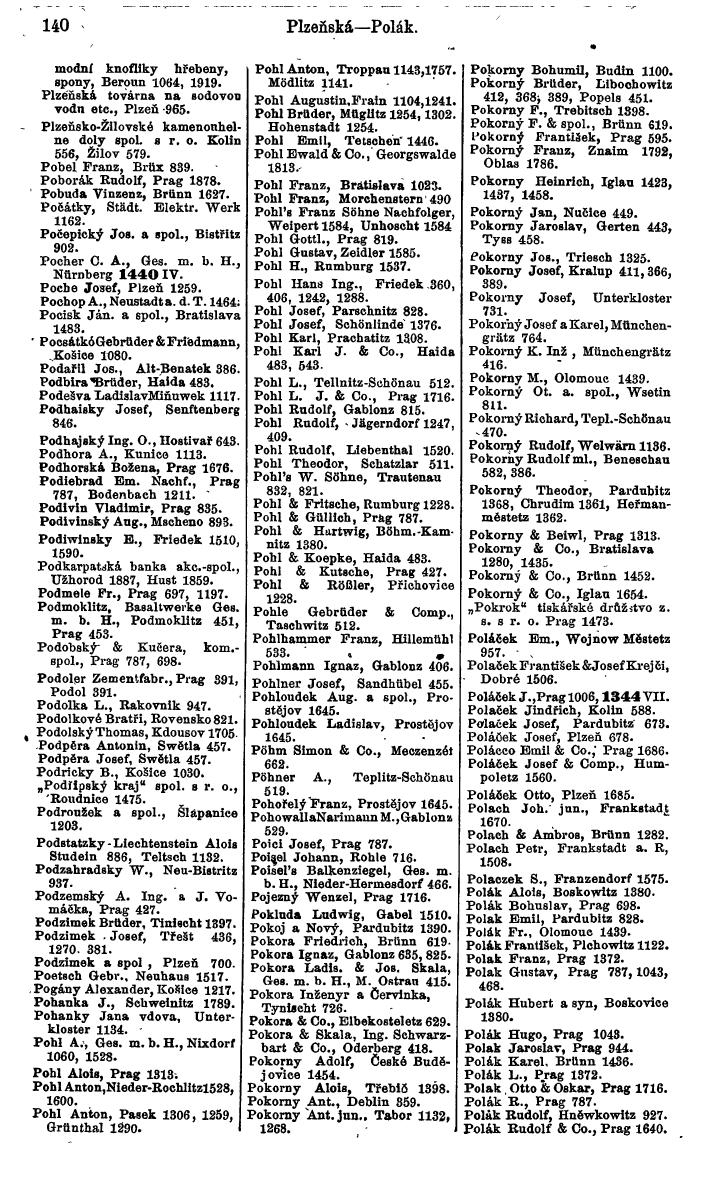 Compass. Finanzielles Jahrbuch 1924, Band V: Tschechoslowakei. - Page 176